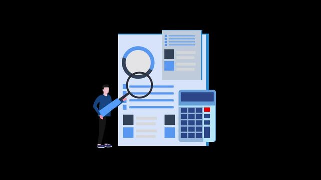 Business 2d animated video 