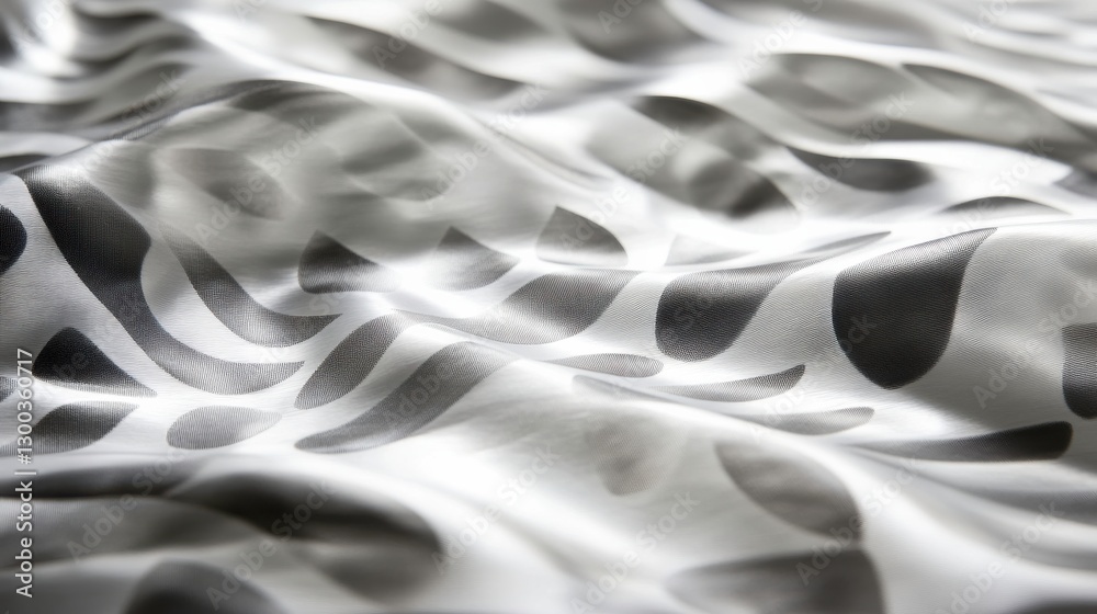 Poster stylish notebook with dynamic patterns and light effects