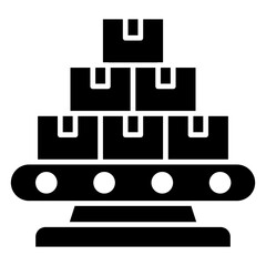 Mass Productions Glyph Icon