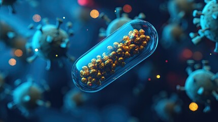 Encapsulated remedy, Fighting viral invasion with therapeutic solution