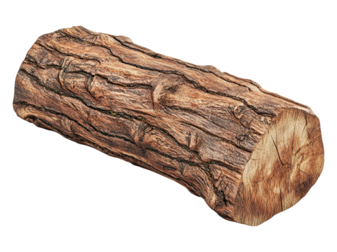 cedar wooden log