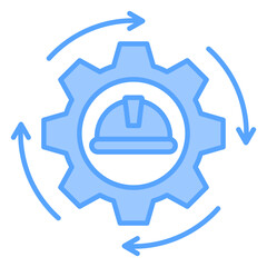 Automation Blue Icon