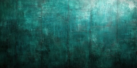 Fototapeta premium Textured Abstract Background with Rich Teal and Green Tones