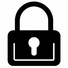 vector lock icon