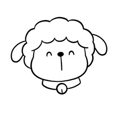 sheep vector illustration