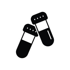 Test Tube Icon vector stock illustration