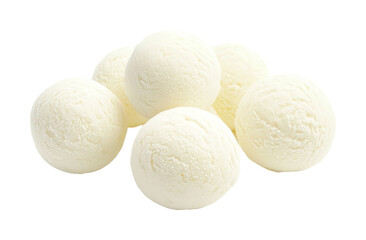 Creamy dessert balls create a delightful treat for any gathering or celebration in a beautiful display, cut out