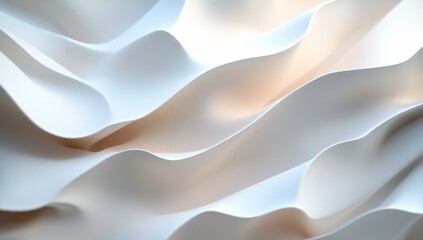 Fototapeta premium Abstract White Fabric Texture (1)