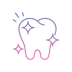 Tooth Icon vector stock illustration