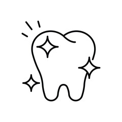Tooth Icon vector stock illustration