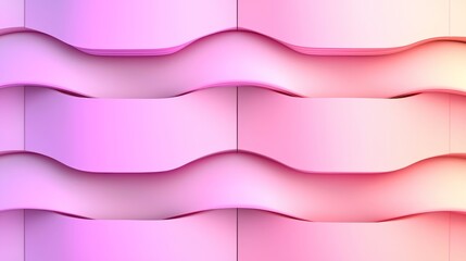 Obraz premium Abstract Pink Wave Pattern Background Design