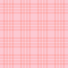 Choose fabric seamless texture, machinery tartan background plaid. Workshop vector pattern textile check in light and light pink colors.