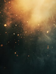 Obraz premium Designed film texture background with heavy grain, dust and a light leak Real Lens