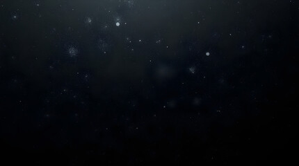 Fototapeta premium Atmospheric Dark Moody Abstract Background with Bokeh Dust Particles Texture