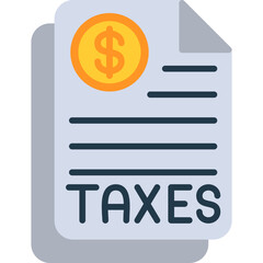 Taxes Documents Icon