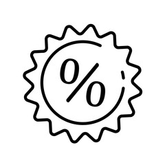 Price reduction, sale, discount – vector icon