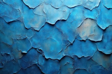 Obraz premium Textured Blue Abstract Background