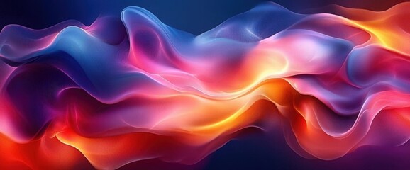 Obraz premium Abstract Colorful Fluid Design