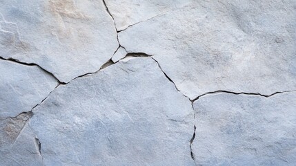 Obraz premium Cracked Stone Wall Exterior
