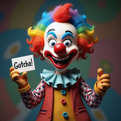 April fools day. April 1st. Fools. Mask of laughter and smiles. Joy and jokes