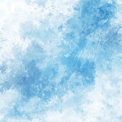 Obraz premium Blue Watercolor Backgrounds Hand Painted Textures for Design Projects