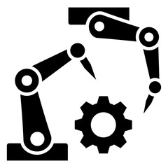 High Technology Glyph Icon