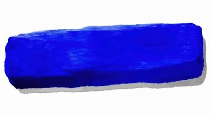 Fototapeta premium Blue object on a white background used for presentations