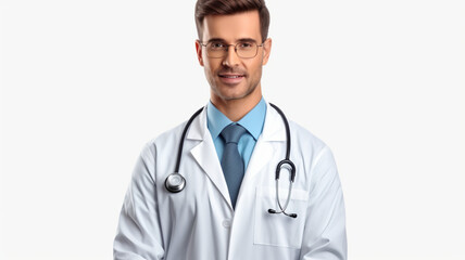 Fototapeta premium portrait of a male doctor