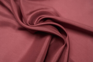 Dusky rose satin wavy background/texture