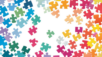 puzzle, jigsaw, piece, game, solution, vector, 3d, pieces, illustration, pattern, design, concept, business, shape, part, connection, color, symbol, toy, idea, success, teamwork, fit, challenge, icon