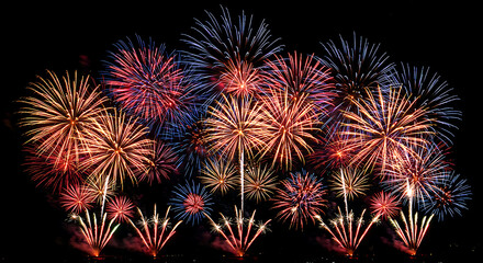 New Year's fireworks display