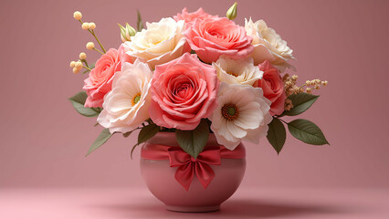 womens day floral gift celebrate flowers