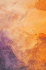 Naklejka premium Abstract landscape background with warm orange and purple tones, textured painting, artistic design, digital artwork, creative inspiration, modern aesthetics.