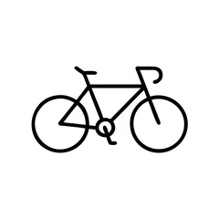 Obraz premium Bicycle illustration in minimalist style
