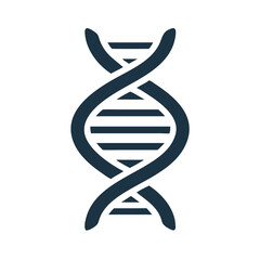 DNA helix illustration on a minimalist background
