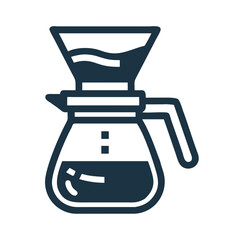 Obraz premium Coffee maker with brewed coffee