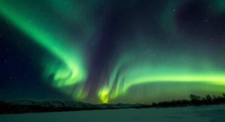 rainbow in the night