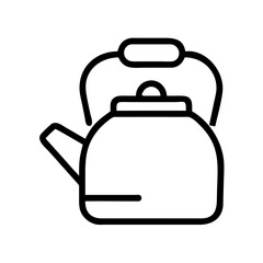 Kettle illustration in minimalist style