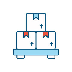 Distribution vector icon 