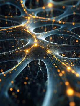 Technical diagram of a neural network architecture for deep learning applications, deep learning, neural network design