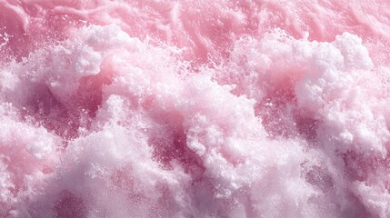 Pink water waves, abstract background, nature's texture, close-up