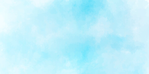 Sky blue Aquarelle paint paper textured canvas element, hand drawn watercolor illustration,