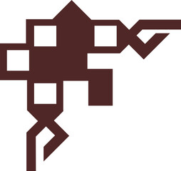 Geometric Frame Corners