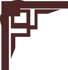 Geometric Frame Corners