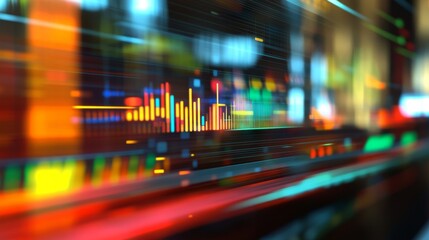 City Night Data Stream