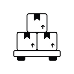 Distribution vector icon 