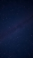 Night sky with stars and galaxy in outer space, universe background, cinematic. with white shades