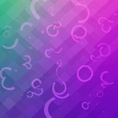 Obraz premium Gradient Purple Background with Swirling Shapes, background, gradient