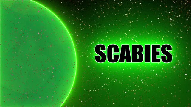 Scabies is a contagious skin disease caused by itch mites, leading to intense itching and rashes.