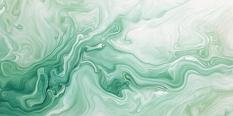 Abstract green background. Stains of dried alcohol ink